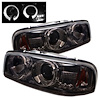 Halo LED Projector Headlights 1999-2007 GMC Trucks - image 1