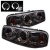 Halo LED Projector Headlights 1999-2007 GMC Trucks - image 2
