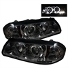 Halo LED Projector Headlights 2000-2005 Chevy Impala - image 1