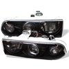 Halo LED Projector Headlights 1998-2004 Chevy S10 - image 3