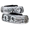 Halo CCFL Projector Headlights 1999-2006 Chevy Trucks - image 1