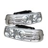 Halo LED Projector Headlights 1999-2006 Chevy Trucks - image 2