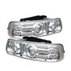 Halo LED Projector Headlights 1999-2006 Chevy Trucks - image 3