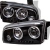 Halo LED Projector Headlights 2006-2010 Dodge Charger - image 3