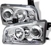 Halo LED Projector Headlights 2006-2010 Dodge Charger - image 4