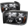 Halo LED Projector Headlights 2005-2007 Dodge Dakota - image 2