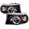 Halo LED Projector Headlights 1997-2004 Dodge Dakota - image 1