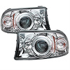 Halo LED Projector Headlights 1997-2004 Dodge Dakota - image 1