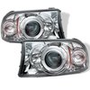 Halo LED Projector Headlights 1997-2004 Dodge Dakota - image 2