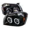 Halo CCFL Projector Headlights 2005-2007 Dodge Magnum - image 1