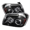 Halo LED Projector Headlights 2005-2007 Dodge Magnum - image 1