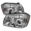 Halo LED Projector Headlights 2005-2007 Dodge Magnum - image 1