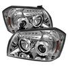 Halo LED Projector Headlights 2005-2007 Dodge Magnum - image 3
