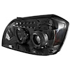 Halo LED Projector Headlights 2005-2007 Dodge Magnum - image 1