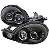 Halo LED Projector Headlights 2000-2002 Dodge Neon - image 1