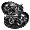 Halo LED Projector Headlights 2003-2005 Dodge Neon - image 1