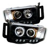 Halo CCFL Projector Headlights 2002-2005 Dodge Ram - image 3