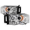 Halo CCFL Projector Headlights 2002-2005 Dodge Ram - image 4