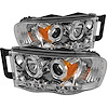 Halo LED Projector Headlights 2002-2005 Dodge Ram - image 1