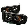 Halo LED Projector Headlights 2002-2005 Dodge Ram - image 2