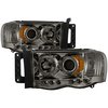 Halo LED Projector Headlights 2002-2005 Dodge Ram - image 3
