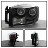 Halo LED Projector Headlights 2006-2009 Dodge Ram - image 3