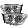 Halo LED Projector Headlights 2006-2009 Dodge Ram - image 3