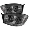 Halo LED Projector Headlights 2006-2009 Dodge Ram - image 2