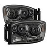 Halo LED Projector Headlights 2006-2009 Dodge Ram - image 4