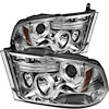 Halo LED Projector Headlights 2009-2016 Dodge Ram - image 1