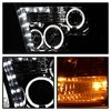 Halo LED Projector Headlights 2009-2016 Dodge Ram - image 3
