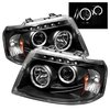 Halo LED Projector Headlights 2003-2006 Ford Expedition - image 3
