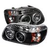Halo LED Projector Headlights 1995-2001 Ford Explorer - image 2