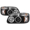Halo LED Projector Headlights 1995-2001 Ford Explorer - image 4