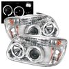 Halo LED Projector Headlights 1995-2001 Ford Explorer - image 2