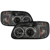 Halo LED Projector Headlights 1995-2001 Ford Explorer - image 3