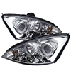 Halo LED Projector Headlights 2000-2004 Ford Focus - image 1