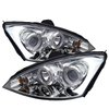 Halo LED Projector Headlights 2000-2004 Ford Focus - image 2