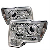 Halo LED Projector Headlights 2009-2014 Ford F150 - image 1