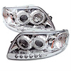 Halo LED Projector Headlights 1997-2003 Ford F150 - image 1
