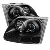 Halo LED Projector Headlights 1997-2003 Ford F150 - image 3