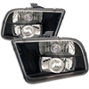 Halo LED Projector Headlights 2005-2009 Ford Mustang - image 1