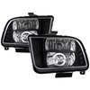 Halo LED Projector Headlights 2005-2009 Ford Mustang - image 4