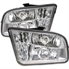 LED Halo Projector Headlights 2005-09 Ford Mustang - image 1