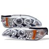 Halo LED Projector Headlights 1994-1998 Ford Mustang - image 3