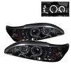 Halo LED Projector Headlights 1994-1998 Ford Mustang - image 3