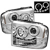 Halo LED Projector Headlights 2005-2007 Ford F250/F350/F450 Super Duty - image 1