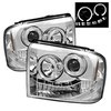 Halo LED Projector Headlights 2005-2007 Ford F250/F350/F450 Super Duty - image 4