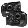 Halo LED Projector Headlights 2005-2007 Ford F250/F350/F450 Super Duty - image 2