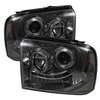 Halo LED Projector Headlights 2005-2007 Ford F250/F350/F450 Super Duty - image 3